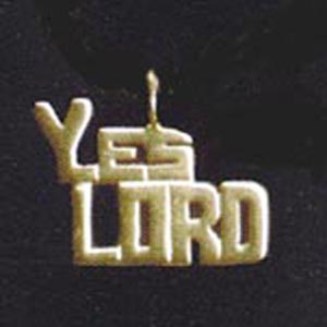 J-YL-GP - Yes Lord Gold Pendant