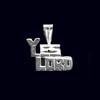 J-YL-SP-L - Yes Lord Silver Pendant - Large