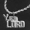 J-YL-SPWC - Yes Lord Pendant - Silver/Chain